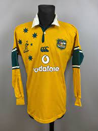 australia wallabies rugby home jersey