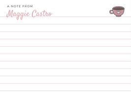 Customize 116 Note Card Templates Online Canva