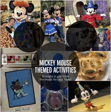 mickey mouse themed activities for your