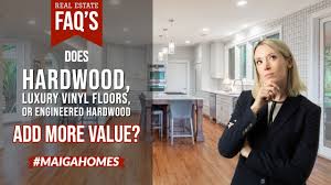 does hardwood luxury vinyl floors or