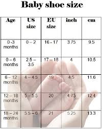 Baby Shoes Size Crib Shoes Size Chart Toddler Shoes Sizing