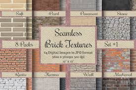 64 Seamless Brick Textures Wall Brick