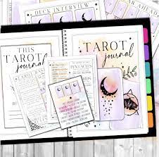 Carnet de tarot Tarots Tarots Cahier de tarot Journal de - Etsy France