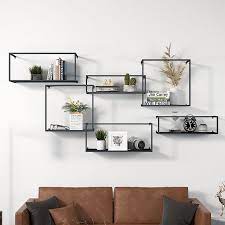 Modern Abstract Wall Mounted Shelving