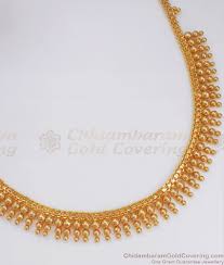 south indian gold necklace designs