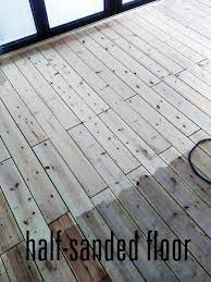 Sanding Your Hardwood Floor By Yourself