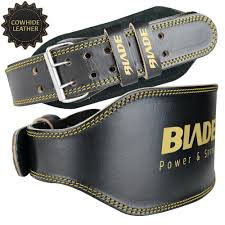 blade weight lifting belt leather gym