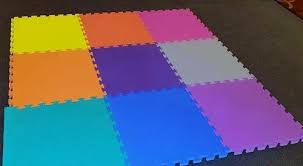 interlocking multicolor baby play mats