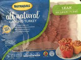 turkey ground 93 7 lean nutrition