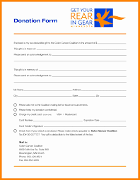 Charity Pledge Form Template Excel Templates For Church
