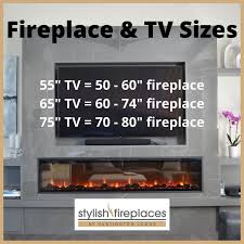 Tv Size With Fireplace Size