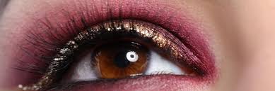 brown eye model for makeup tutorial