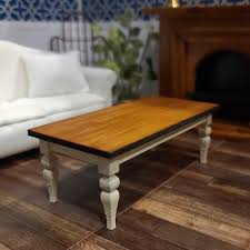 Miniature French Country Coffee Table