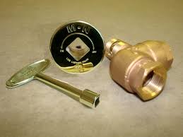 High Capacity Gas Key Valve For Fireplace