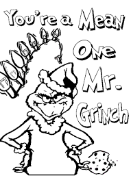 The spruce / wenjia tang take a break and have some fun with this collection of free, printable co. Grinch Christmas Printable Coloring Pages Holidappy