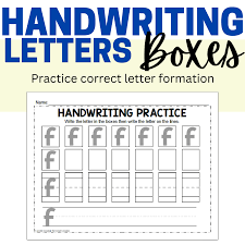 alphabet handwriting worksheets in