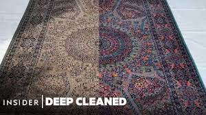 persian rug gets first clean in 20