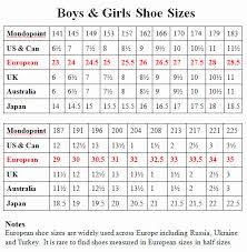 Mexico Shoe Size Chart Toddler In Usa Best Picture Of