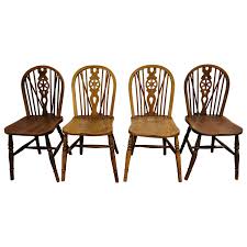 set of 4 vine ercol dining chairs