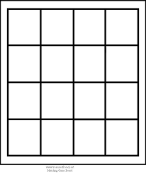 15 Blank Bingo Sheet Resume Cover
