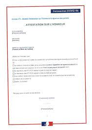 Download a blank covid vaccine card in pdf form. Attestation Test Negatif Covid 19 Annonces Exceptionnelles Familles College Albert Camus
