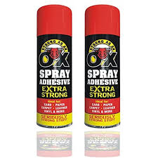 adhesive spray 500ml adhesive glue