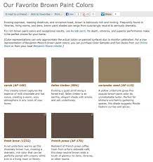 Brown Paint Colors
