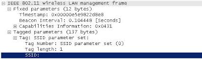 let s look at 802 11 beacon frames