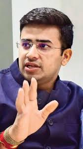 Tejasvi surya said that it was expected that permission would be denied for the rallies. Interview Bjp Of Tomorrow Is Yuva Morcha Of Today Mp Tejasvi Surya The New Indian Express