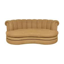 marge carson marge carson curved sofa