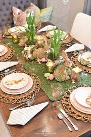 beautiful easter table decorations
