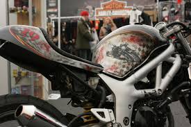Motorcycle Tank Airbrush Moto Salon Free Image From