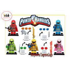 Giảm giá Lego siêu nhân kỵ mã mô hình Minifigure Power Ranger - BeeCost