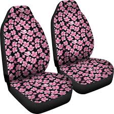 Cherry Blossom Flowers Car Seat Covers