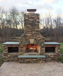 Outdoor Fireplace Pizza Oven Kits