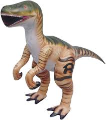 The name dromaeosauridae means 'running lizards'. Amazon Com Jet Creations 51 Inch Inflatable Plush Velociraptor Raptor Dinosaur World Jurassic Room Decor Party Favors Decorations Di Raptor Toys Games