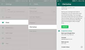 re whatsapp backup on android