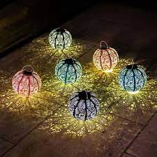 Solar Garden Lanterns Outdoor Lights