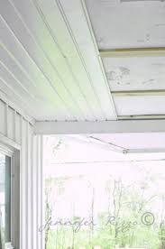 Renewing A Porch Ceiling With Fascia
