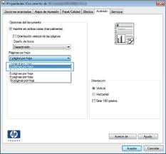 HP LaserJet Pro M425 - Impresión de varias páginas por hoja con Windows | Soporte al cliente de HP®