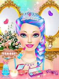 magic princess s makeup dressup salon game screenshot 8