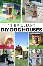 13 diy doghouse plans and ideas the