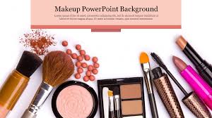 creative makeup powerpoint background