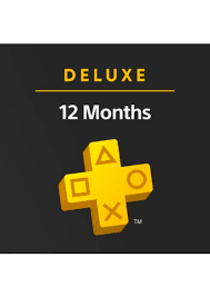 playstation plus deluxe 12 month