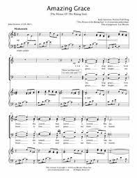 Amazing Grace (The House Of The Rising Sun) - SATB Choir And Piano By -  Digital Sheet Music For Octavo - Download & Print A0.739837 | Sheet Music  Plus