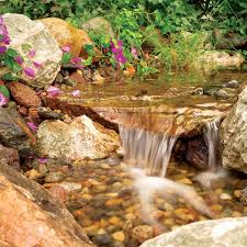 build a backyard waterfall and stream diy