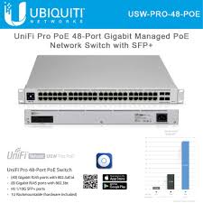 4 x shared sfp slots and a console port. Ubiquiti Networks Unifi Pro Poe 48 Port Gigabit Managed Poe Network Switch With Sfp