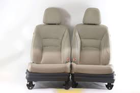 Driver Tan Leather Seat Set