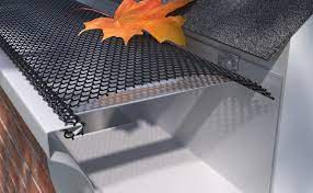 Well, you could always buy some cables to put on your roof that will melt the snow. E Z Lock Small Hole Powder Coated Steel Screens E Z Gutter Guards