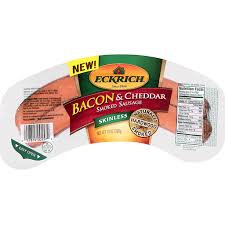 eckrich bacon cheddar smoked sausage